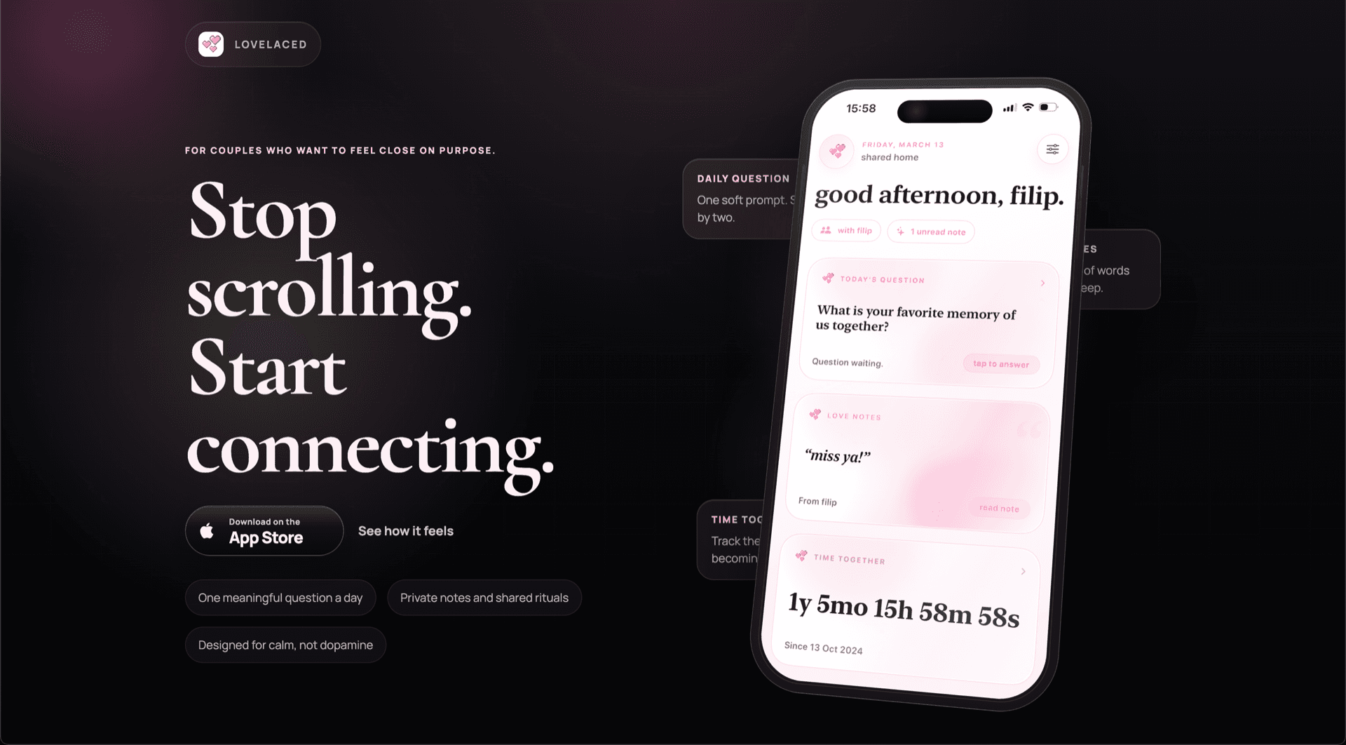 LoveLaced — Web